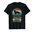 Coolest Cavalier Dad Ever Fathers Day T-Shirt - Novelty Apparel Men Women - T-Shirt, Sweatshirt, Hoodie