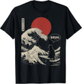 Bruh. The Great Wave Kanagawa Funny Japanese Surfing - Adult & Kids T-Shirts, Sweatshirts & Hoodies apparel design preview 1