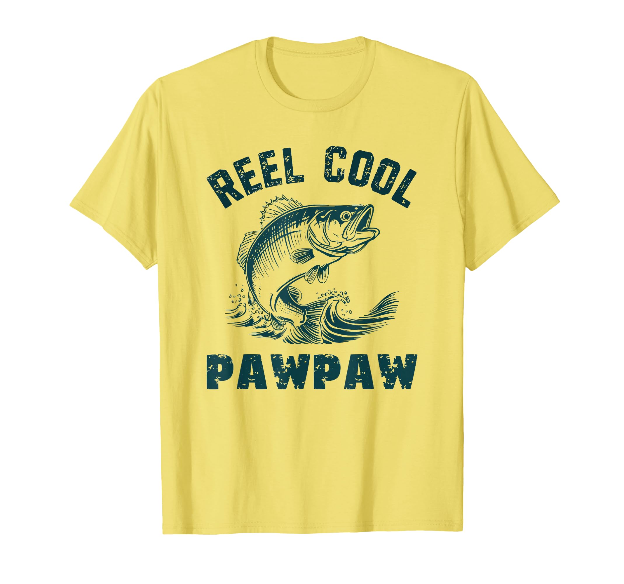 Reel Pawpaw Fishing Grandpa Paw Paw T-Shirt - Graphic Print Men Women - T-Shirt, Sweatshirt, Hoodie