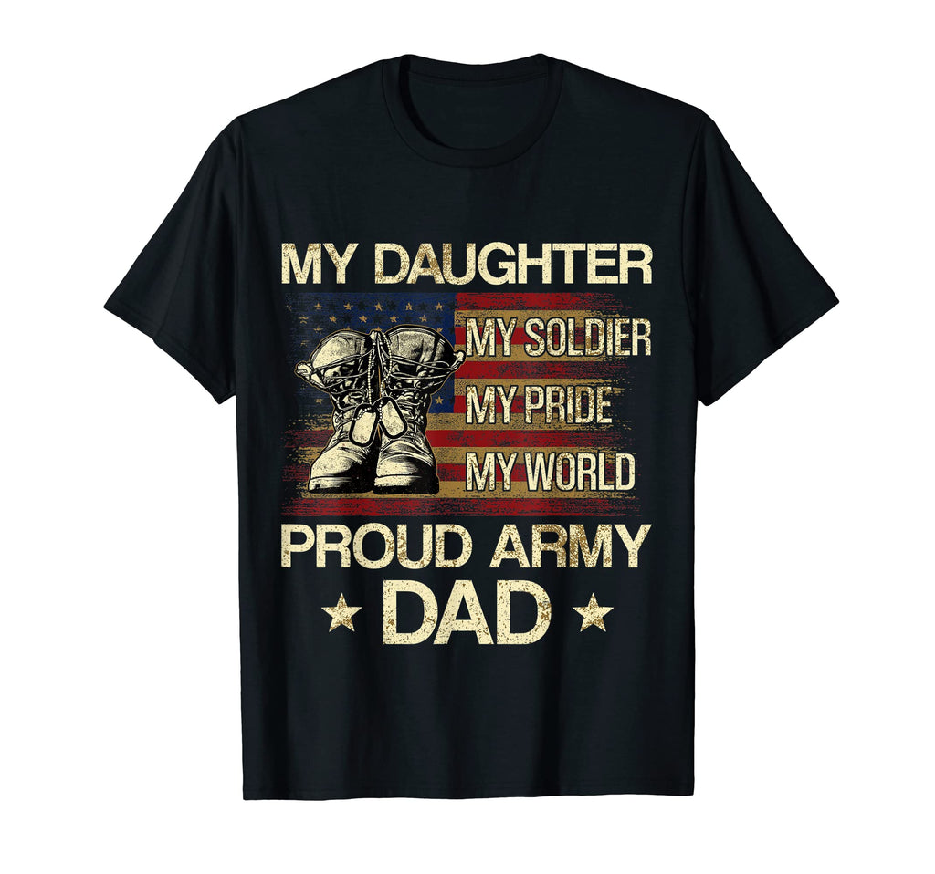 My Daughter My Soldier My Pride My T-Shirt - Aesthetic Graphic Men Women - T-Shirt, Sweatshirt, Hoodie