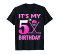 Its My 5Th Birthday Ice Hockey 5 T-Shirt - Streetwear Style for Adults - T-Shirt, Sweatshirt, Hoodie