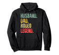 Funny Gift Husband Dad Rodeo Legend Hoodie - Streetwear Style for Adults - T-Shirt, Sweatshirt, Hoodie