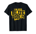 Blue And Gold Spirit Wear High T-Shirt - Casual Everyday Wear for Adults - T-Shirt, Sweatshirt, Hoodie