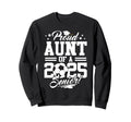 Proud Aunt 2025 Senior Graduate Soccer Sweatshirt - Unique Graphic Unisex - T-Shirt, Sweatshirt, Hoodie