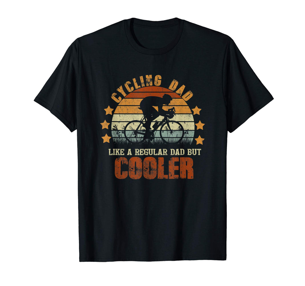 Mens Cycling Dad Like Regular Dad But T-Shirt - Custom Art Print Unisex - T-Shirt, Sweatshirt, Hoodie