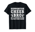 Supportive Cheer Bro Cheer Brother T-Shirt - Novelty Apparel Unisex - T-Shirt, Sweatshirt, Hoodie