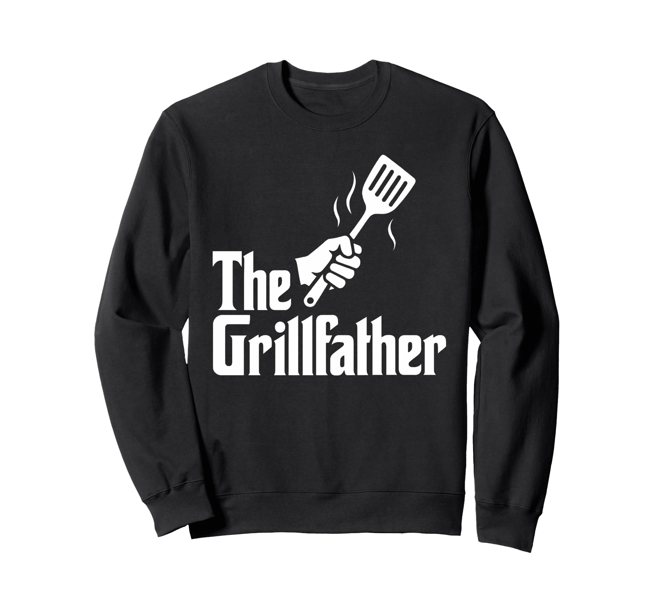 Grillfather Funny Bbq Dad Grilling Sweatshirt - Trendy Graphic for Adults - T-Shirt, Sweatshirt, Hoodie