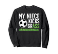 My Niece Soccer Uncle Soccer Player Sweatshirt - Custom Art Print Unisex - T-Shirt, Sweatshirt, Hoodie