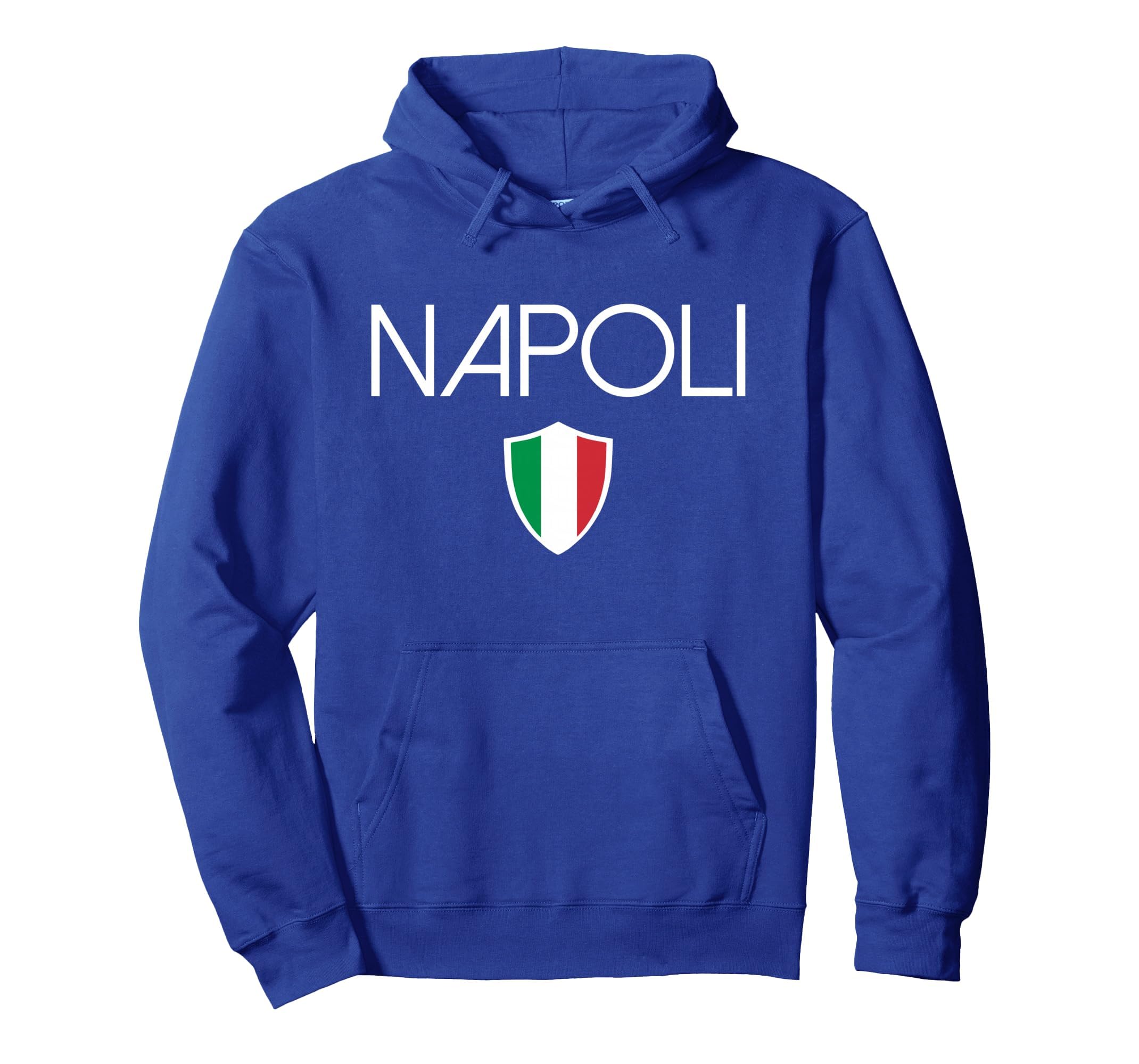 Napoli Italian Flag Naples Italy Soccer Hoodie - Unique Graphic for Adults - T-Shirt, Sweatshirt, Hoodie
