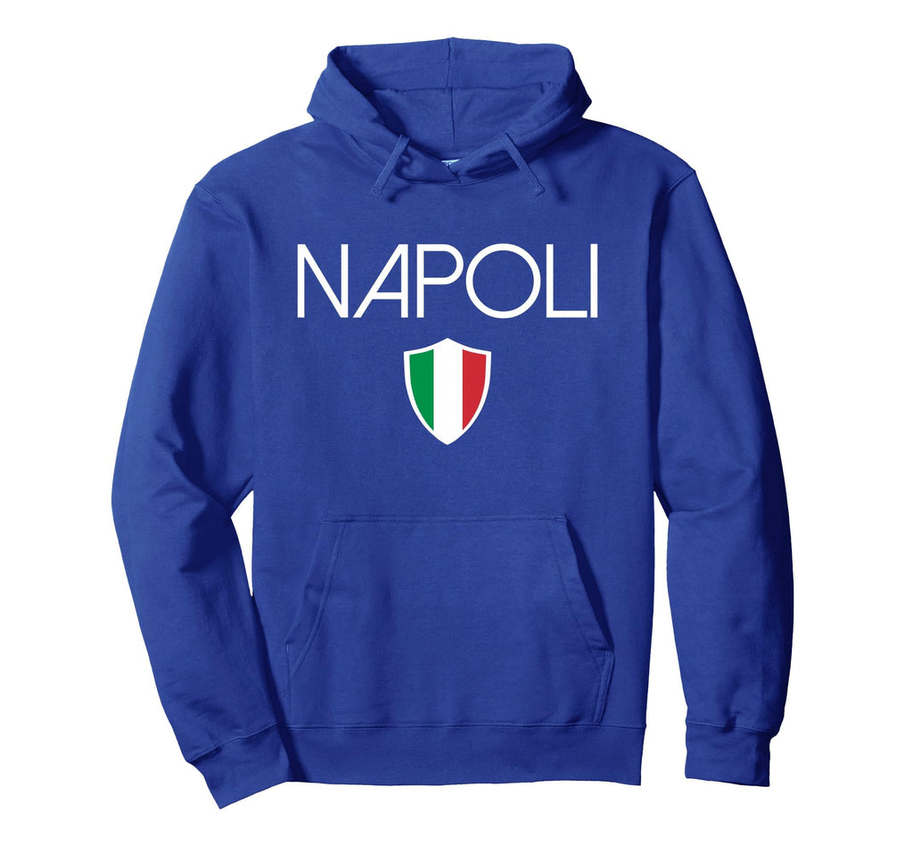Napoli Italian Flag Naples Italy Soccer Hoodie - Graphic Print Unisex - T-Shirt, Sweatshirt, Hoodie