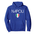 Napoli Italian Flag Naples Italy Soccer Hoodie - Graphic Print Unisex - T-Shirt, Sweatshirt, Hoodie