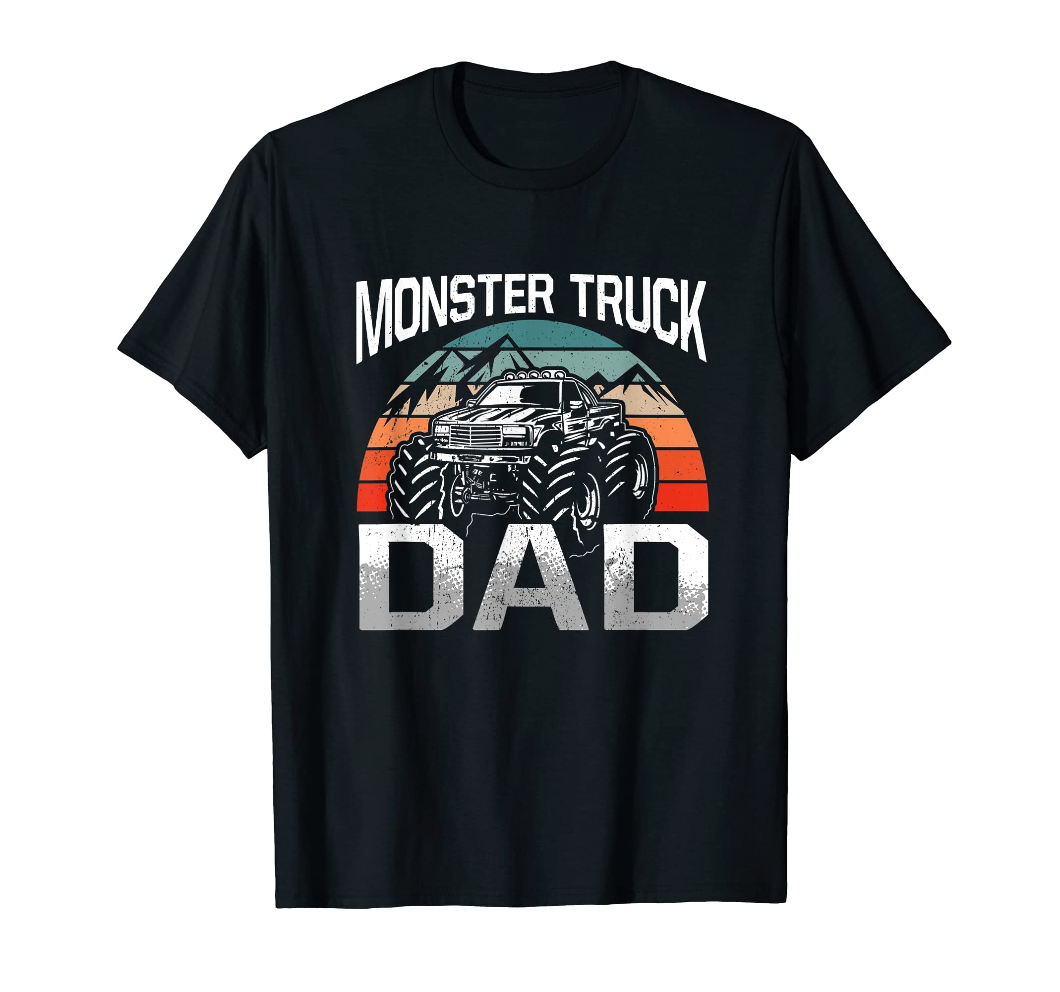 Mens Monster Truck Dad Monster Trucking T-Shirt - Unique Graphic for Adults - T-Shirt, Sweatshirt, Hoodie