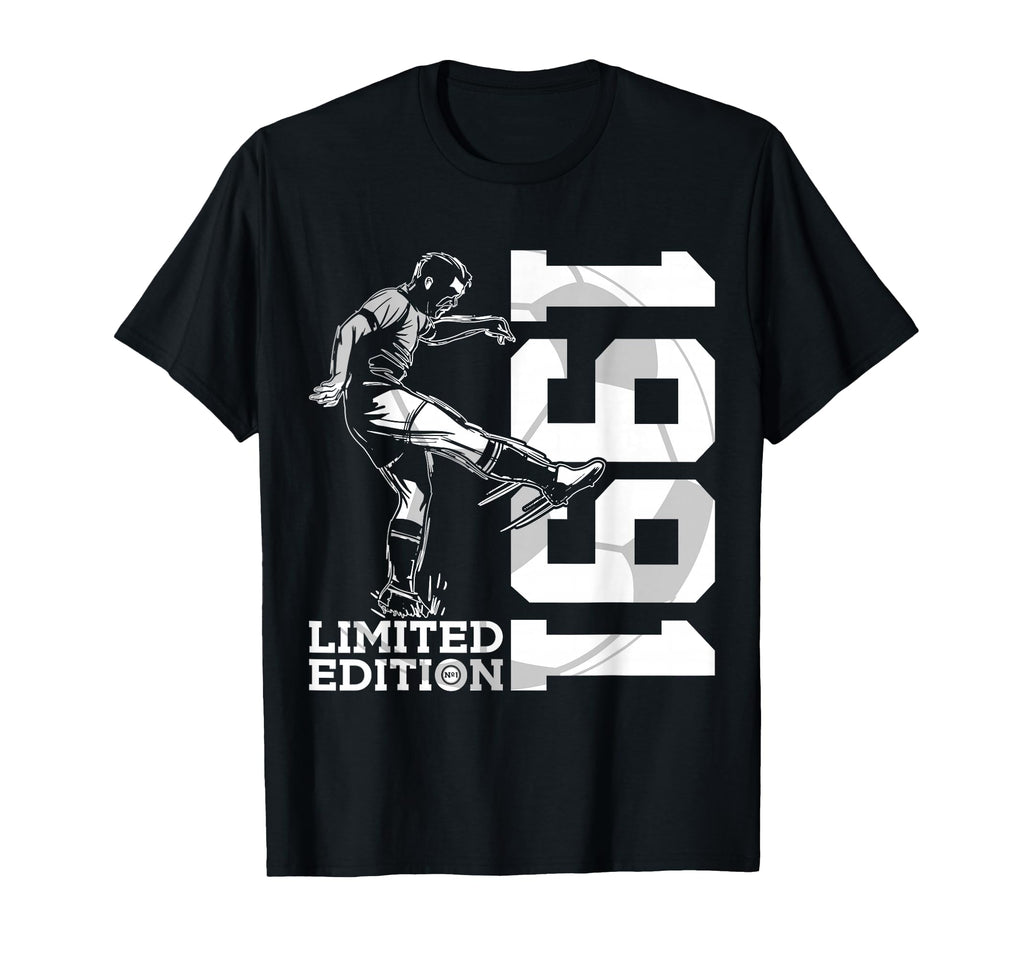 1991 35 Years Soccer 35Th Birthday T-Shirt - Aesthetic Graphic for Adults - T-Shirt, Sweatshirt, Hoodie