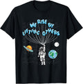We Rise" Motivational Quote Classic Fit, Short - Adult & Kids T-Shirts, Sweatshirts & Hoodies apparel design preview 1