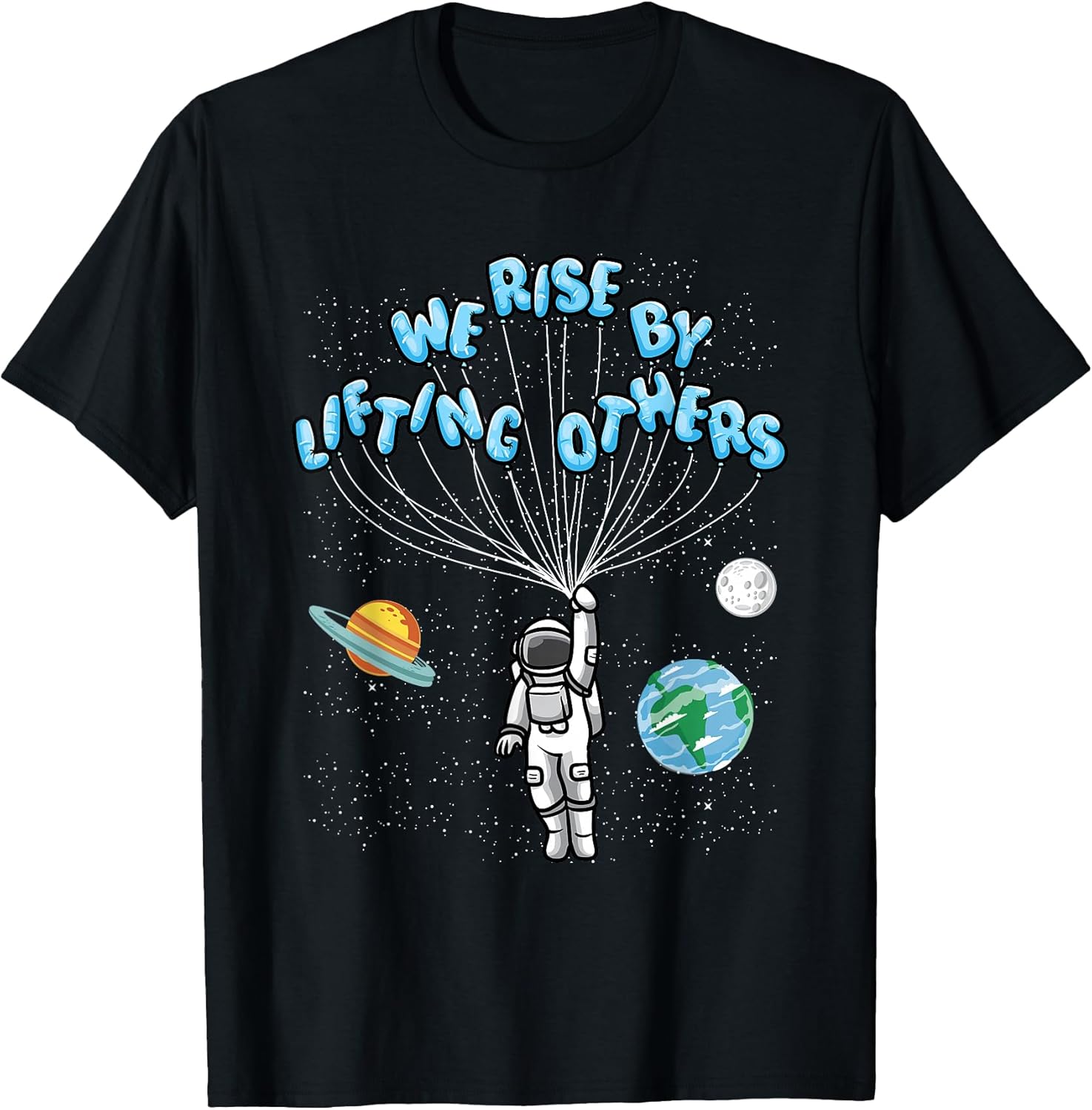 We Rise" Motivational Quote Classic Fit, Short - Adult & Kids T-Shirts, Sweatshirts & Hoodies apparel design preview 1