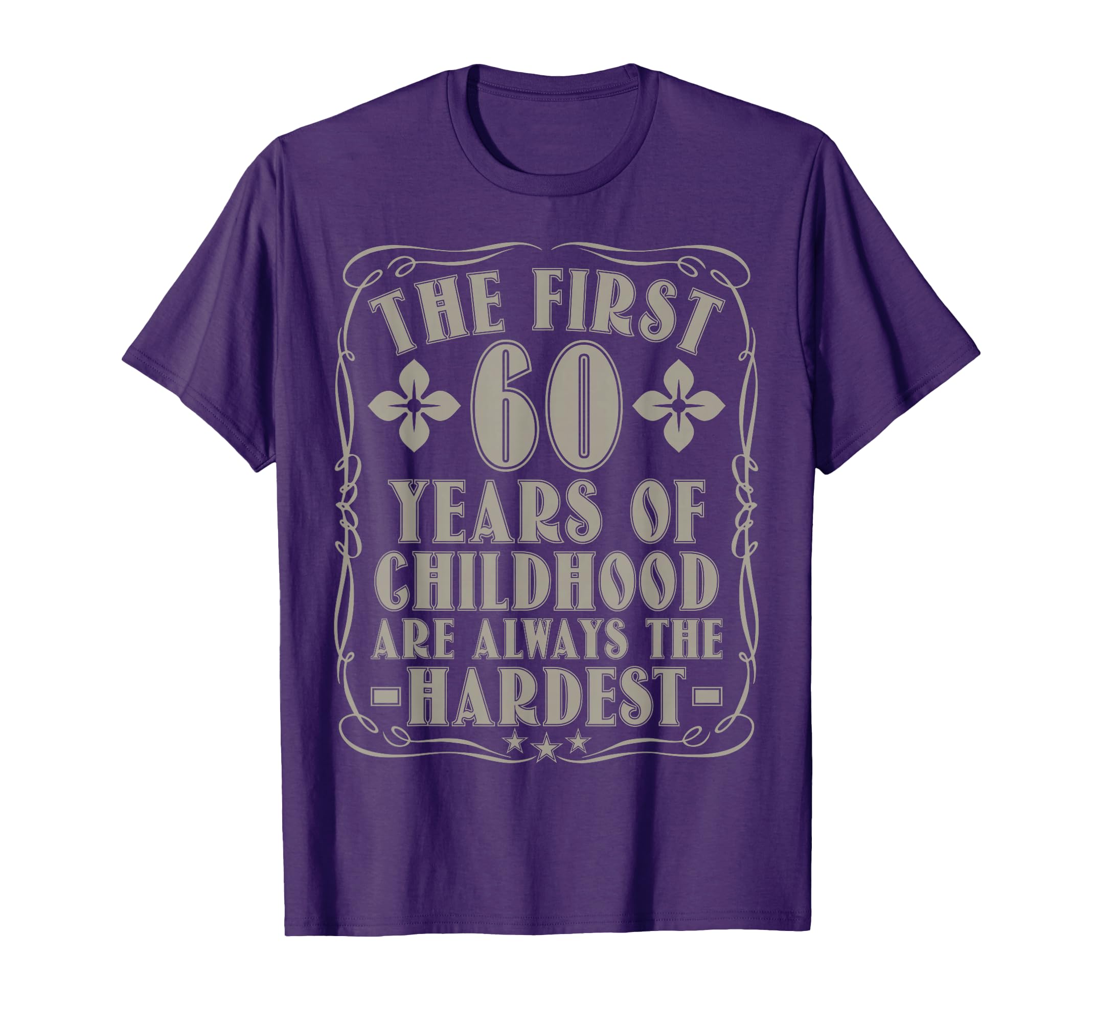 60Th Birthday Bday 60 Year Old Funny 60 T-Shirt - Unique Graphic Men Women - T-Shirt, Sweatshirt, Hoodie