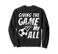 Soccer Mom Soccer Dad Soccer Sweatshirt - Custom Art Print for Adults - T-Shirt, Sweatshirt, Hoodie