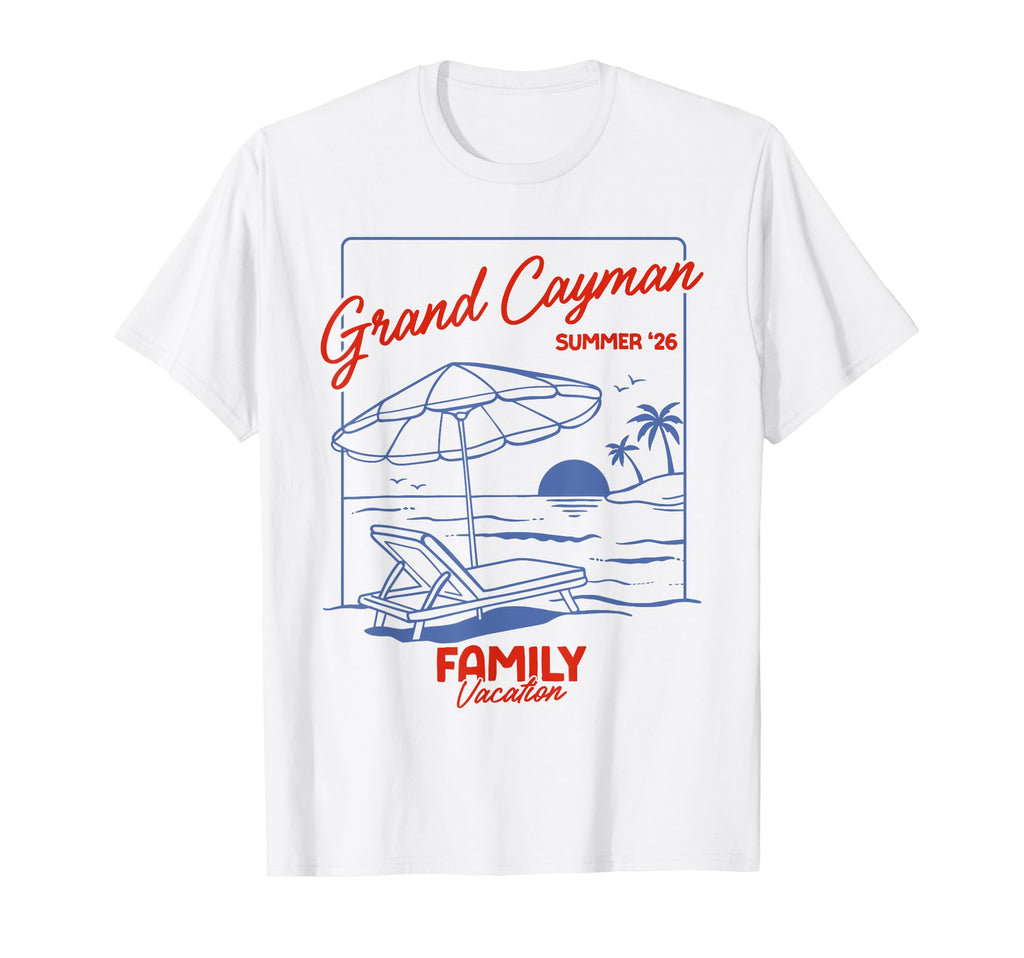Grand Cayman Summer 26 Family T-Shirt - Streetwear Style for Adults - T-Shirt, Sweatshirt, Hoodie