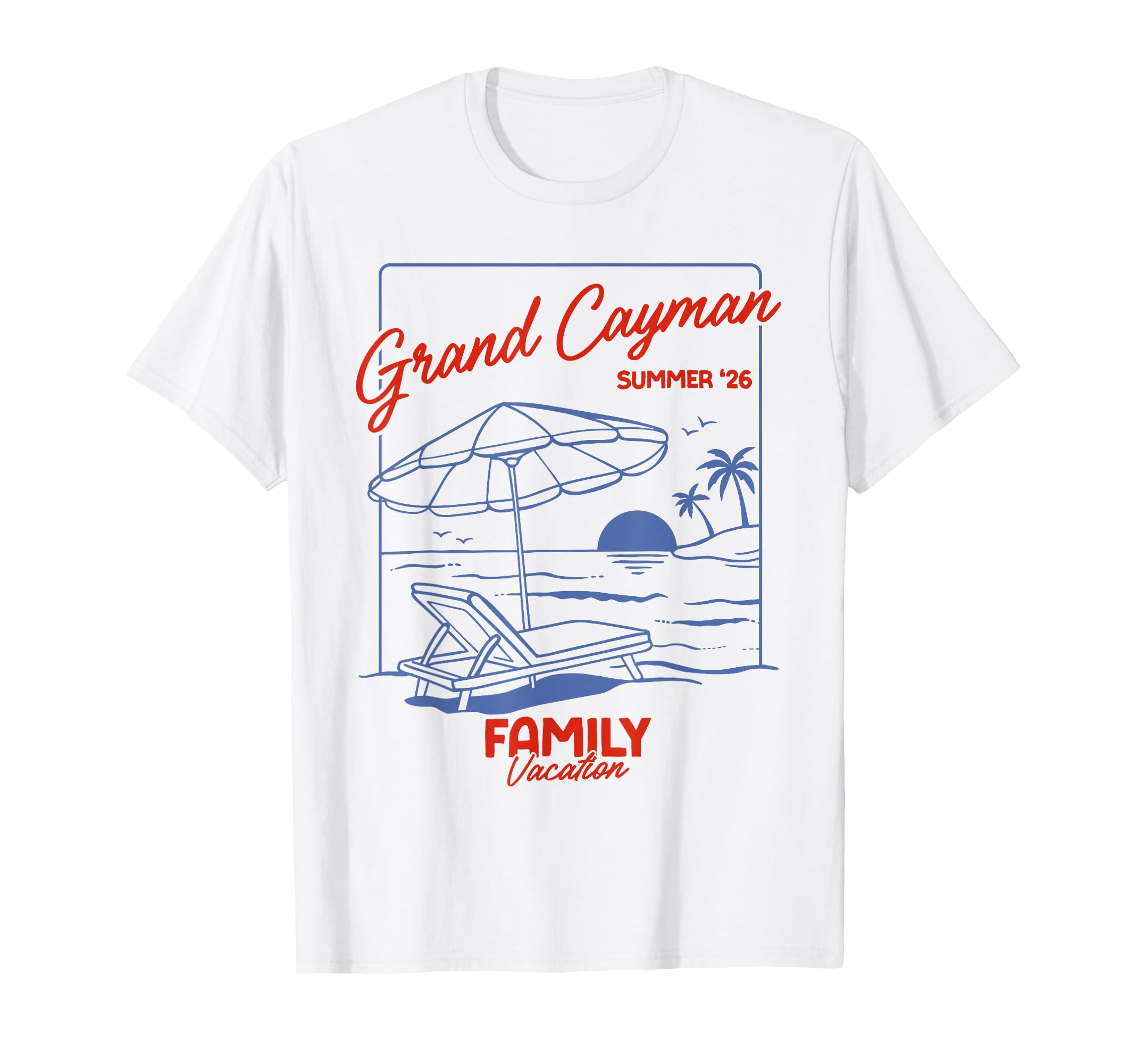 Grand Cayman Summer 26 Family T-Shirt - Streetwear Style for Adults - T-Shirt, Sweatshirt, Hoodie
