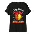 Busy Raising Ballers Basketball Softball T-Shirt - Minimalist Print Unisex - T-Shirt, Sweatshirt, Hoodie