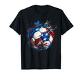 Soccer Player Usa Flag American Flag T-Shirt - Streetwear Style Men Women - T-Shirt, Sweatshirt, Hoodie