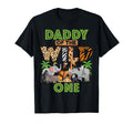 1St Birthday Zoo Safari Jungle Daddy Wild T-Shirt - Trendy Graphic Unisex - T-Shirt, Sweatshirt, Hoodie
