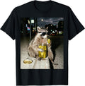 Funny Raccoon Eating Pickles Meme Men Women - Adult & Kids T-Shirts, Sweatshirts & Hoodies apparel design preview 1