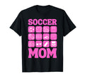 Soccer Mom Icons Soccer T-Shirt - Novelty Apparel for Adults - T-Shirt, Sweatshirt, Hoodie