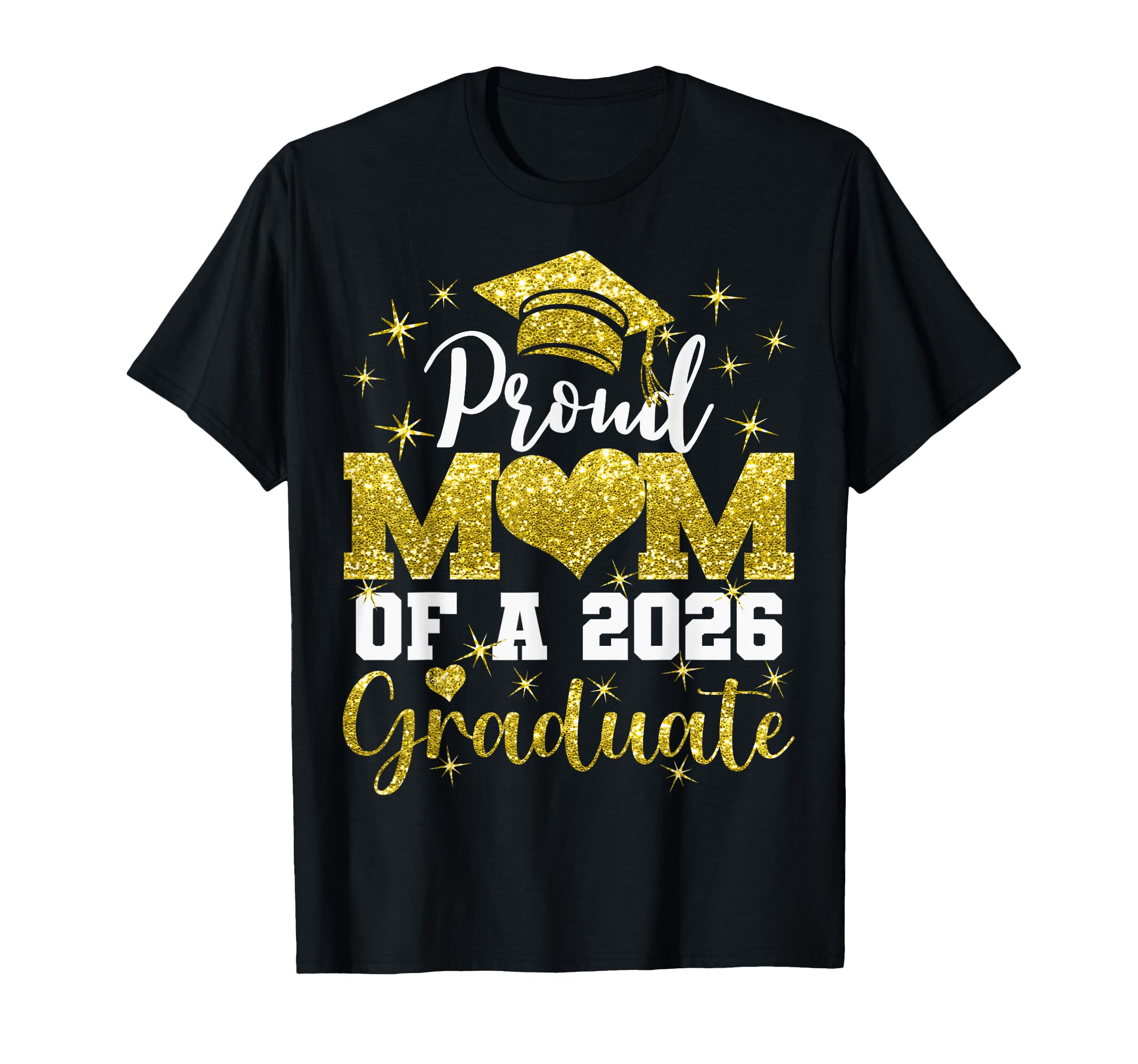 Super Proud Mom 2026 Graduate Senior T-Shirt - Graphic Print Unisex - T-Shirt, Sweatshirt, Hoodie