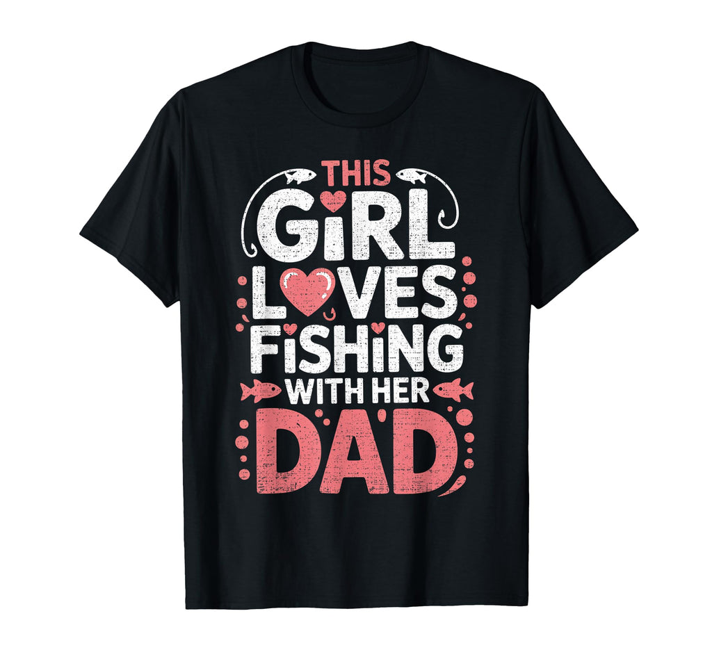 Daughter Fishing Dad Daughter Matching T-Shirt - Custom Art Print Unisex - T-Shirt, Sweatshirt, Hoodie