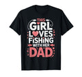 Daughter Fishing Dad Daughter Matching T-Shirt - Custom Art Print Unisex - T-Shirt, Sweatshirt, Hoodie