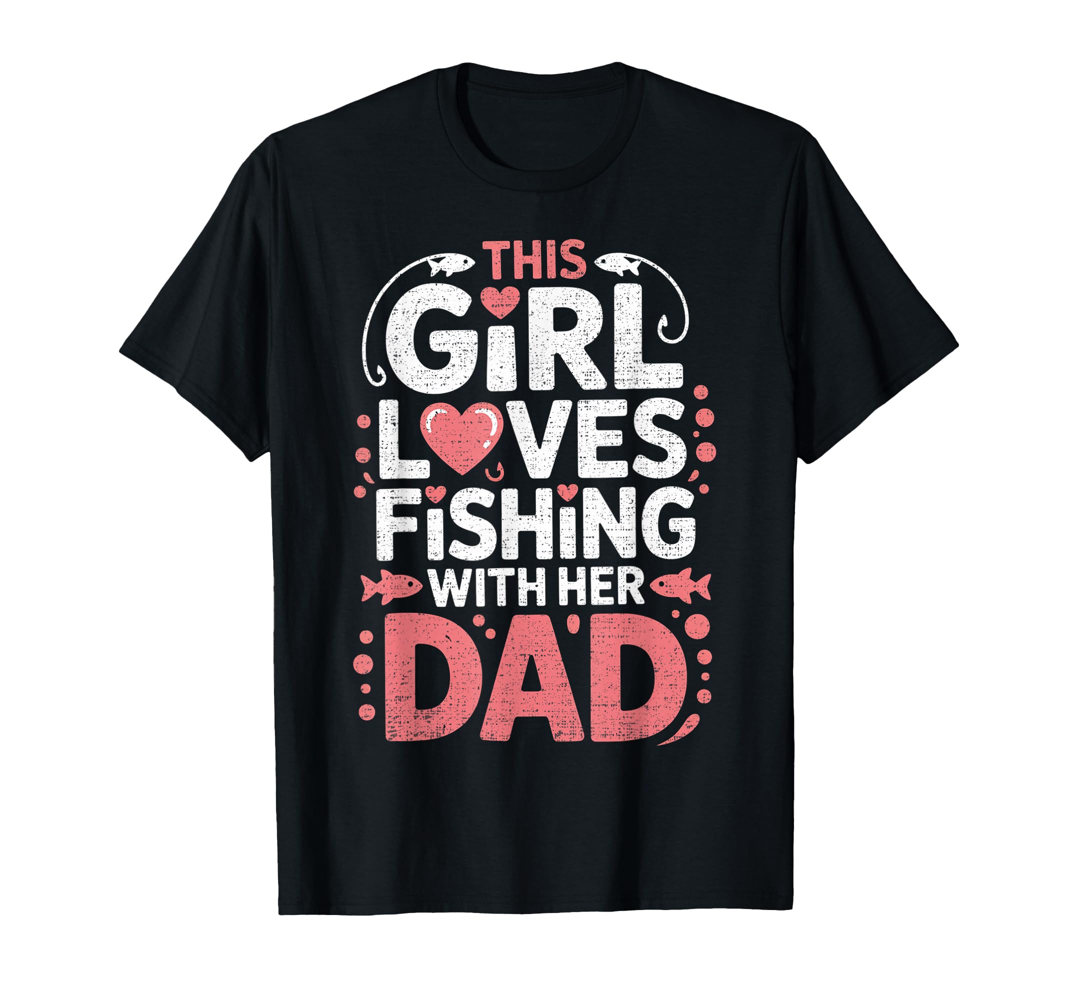 Daughter Fishing Dad Daughter Matching T-Shirt - Custom Art Print Unisex - T-Shirt, Sweatshirt, Hoodie