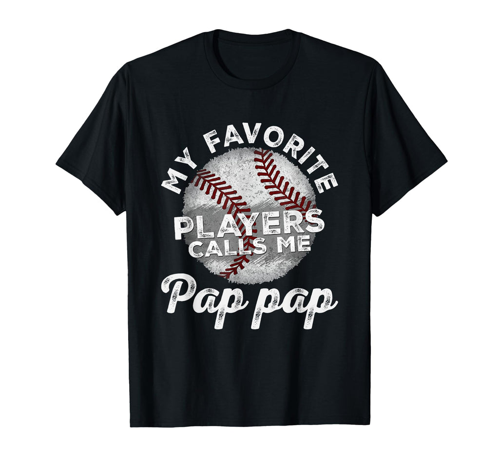 My Favorite Baseball Players Calls Me T-Shirt - Minimalist Print Unisex - T-Shirt, Sweatshirt, Hoodie
