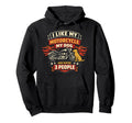 Motorcycle Biker I Like My Motorcycle Hoodie - Aesthetic Graphic Men Women - T-Shirt, Sweatshirt, Hoodie