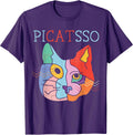 Picatsso Art Teacher Artist Painter Painting Cat - Adult & Kids T-Shirts, Sweatshirts & Hoodies apparel design preview 1