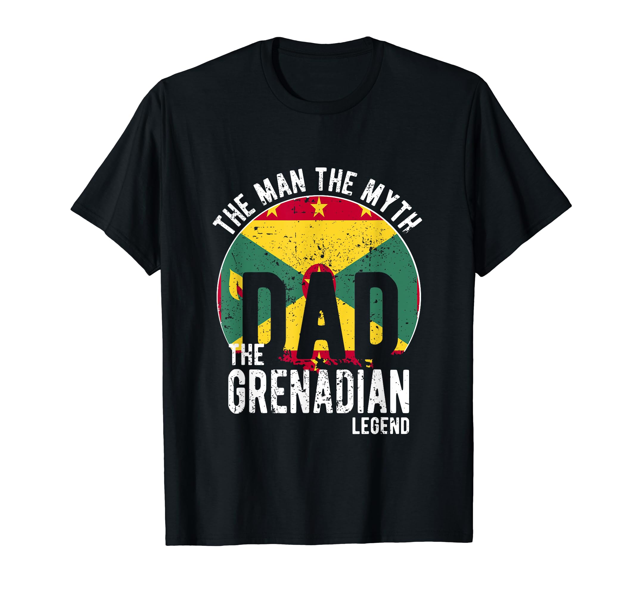 Myth Grenadian Legend Dad Grenadian T-Shirt - Aesthetic Graphic Men Women - T-Shirt, Sweatshirt, Hoodie