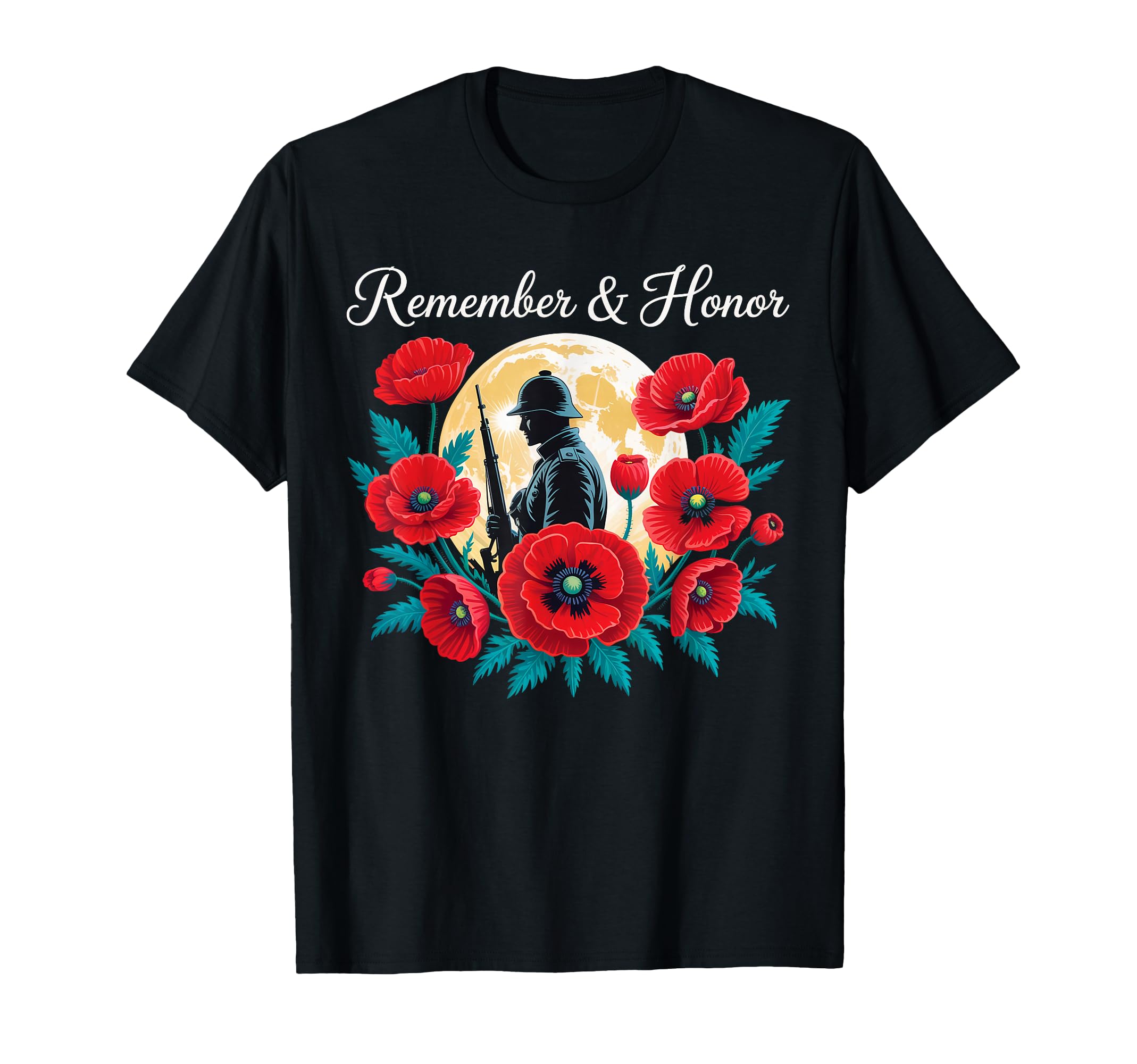 Veterans Day 2026 Usa Memorial Day Red T-Shirt - Trendy Graphic Unisex - T-Shirt, Sweatshirt, Hoodie
