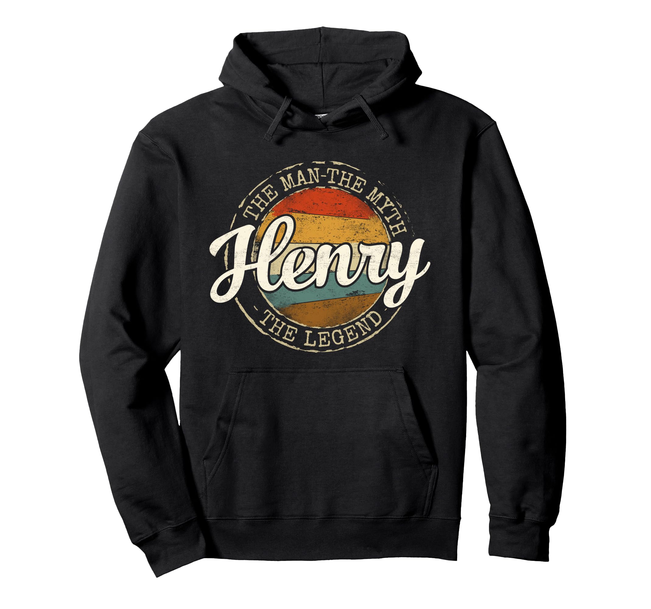Henry Myth Legend Personalized Name Hoodie - Custom Art Print Men Women - T-Shirt, Sweatshirt, Hoodie