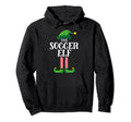 Soccer Elf Matching Family Group Hoodie - Aesthetic Graphic Men Women - T-Shirt, Sweatshirt, Hoodie