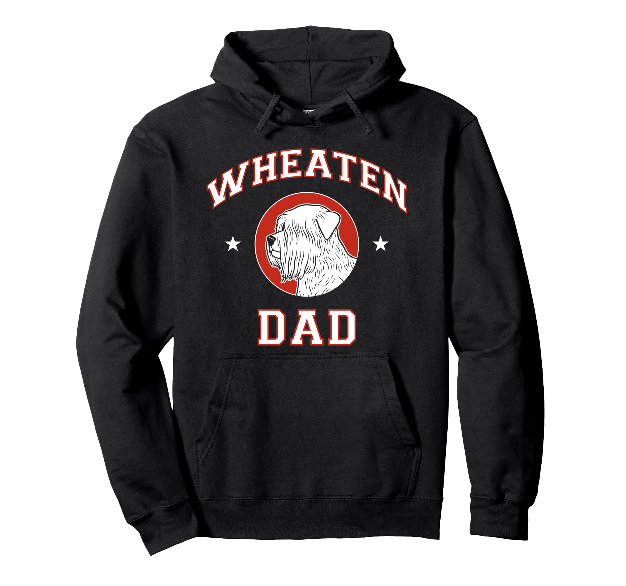 Soft Coated Wheaten Terrier Dad Dog Hoodie - Aesthetic Graphic Unisex - T-Shirt, Sweatshirt, Hoodie