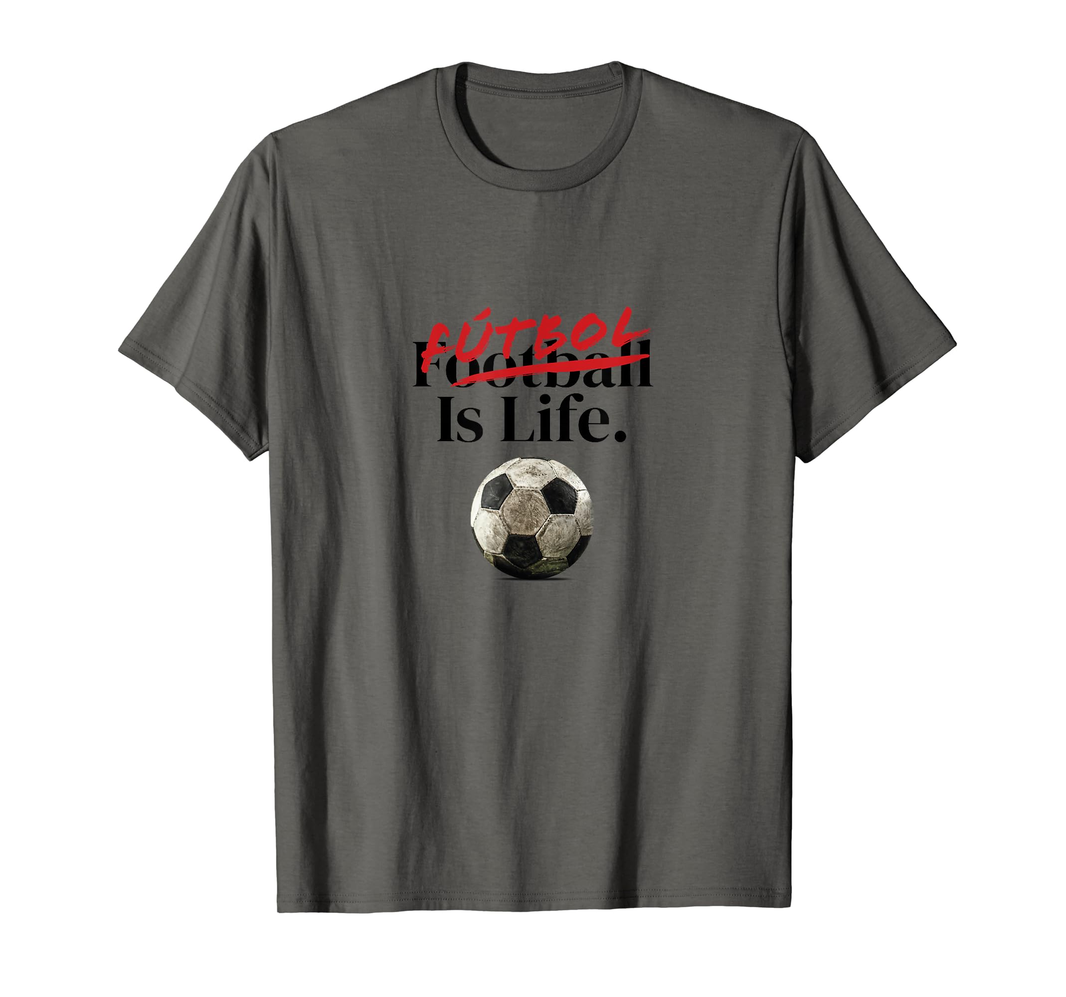 Football Is Fans Soccer Fans Related T-Shirt - Minimalist Print for Adults - T-Shirt, Sweatshirt, Hoodie