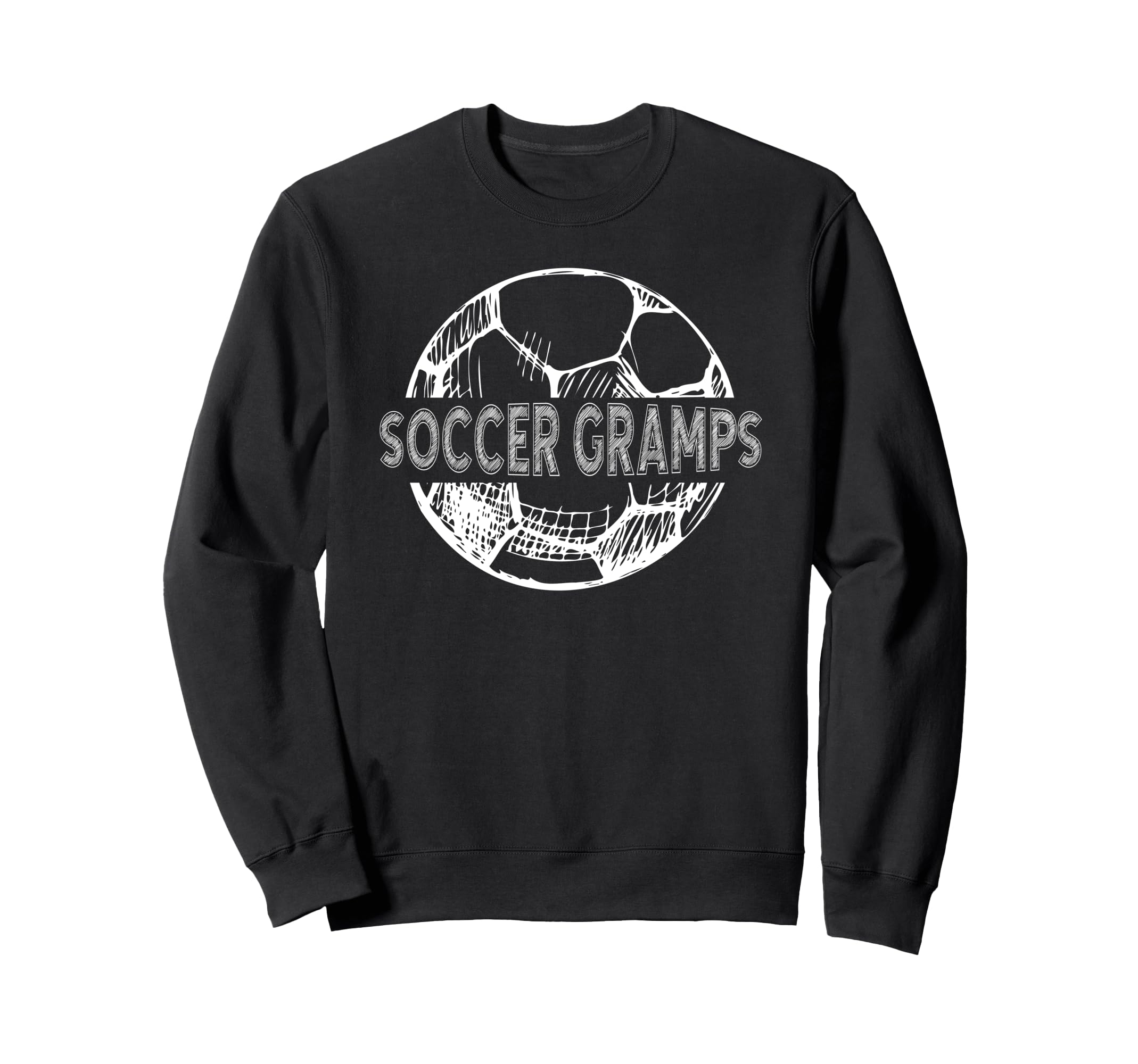 Soccer Gramps Grandpa Gramps Sweatshirt - Casual Everyday Wear Unisex - T-Shirt, Sweatshirt, Hoodie