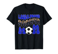 Loud Proud Soccer Mom Blue Leopard T-Shirt - Fun Novelty Design Men Women - T-Shirt, Sweatshirt, Hoodie
