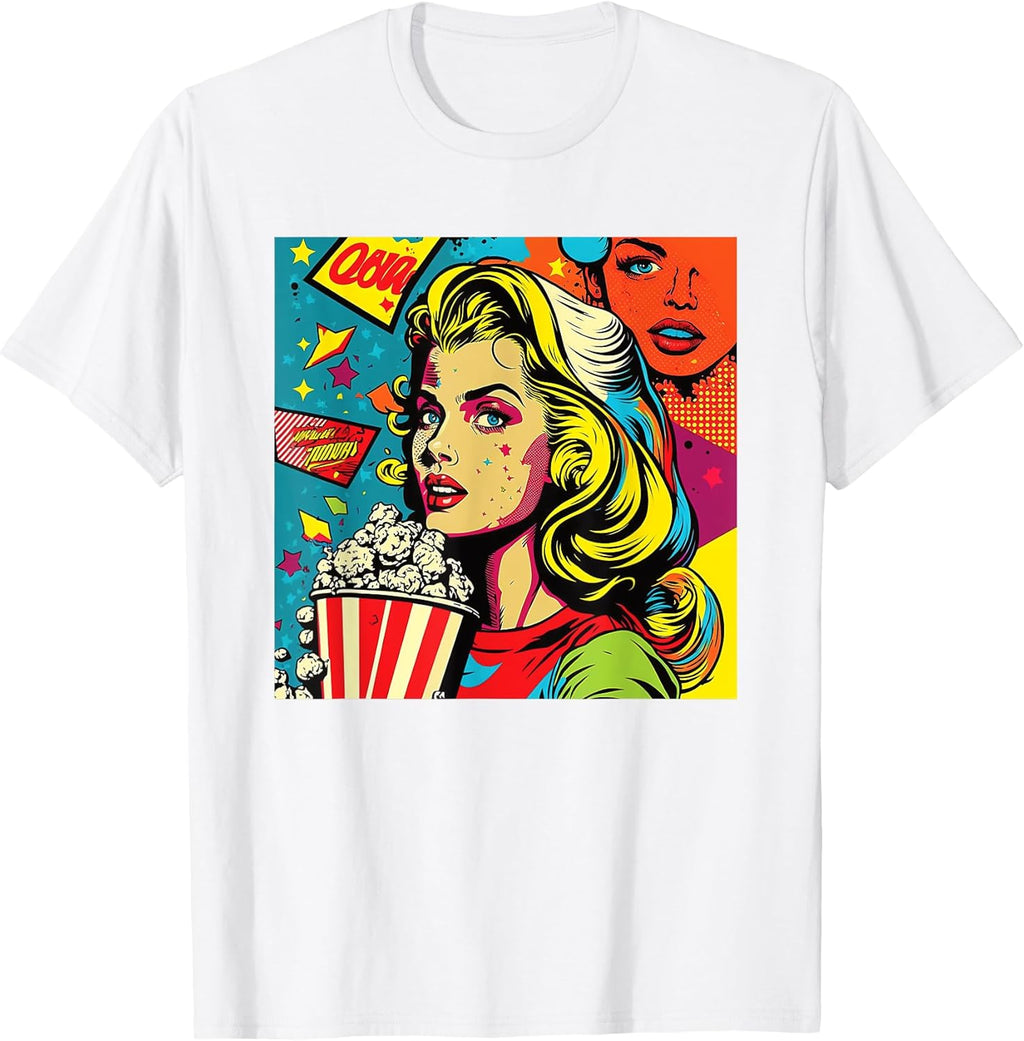 Funny Retro Comic Pop Art Fun Cartoon Comics Manga - Adult & Kids T-Shirts, Sweatshirts & Hoodies apparel design preview 1