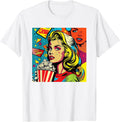 Funny Retro Comic Pop Art Fun Cartoon Comics Manga - Adult & Kids T-Shirts, Sweatshirts & Hoodies apparel design preview 1