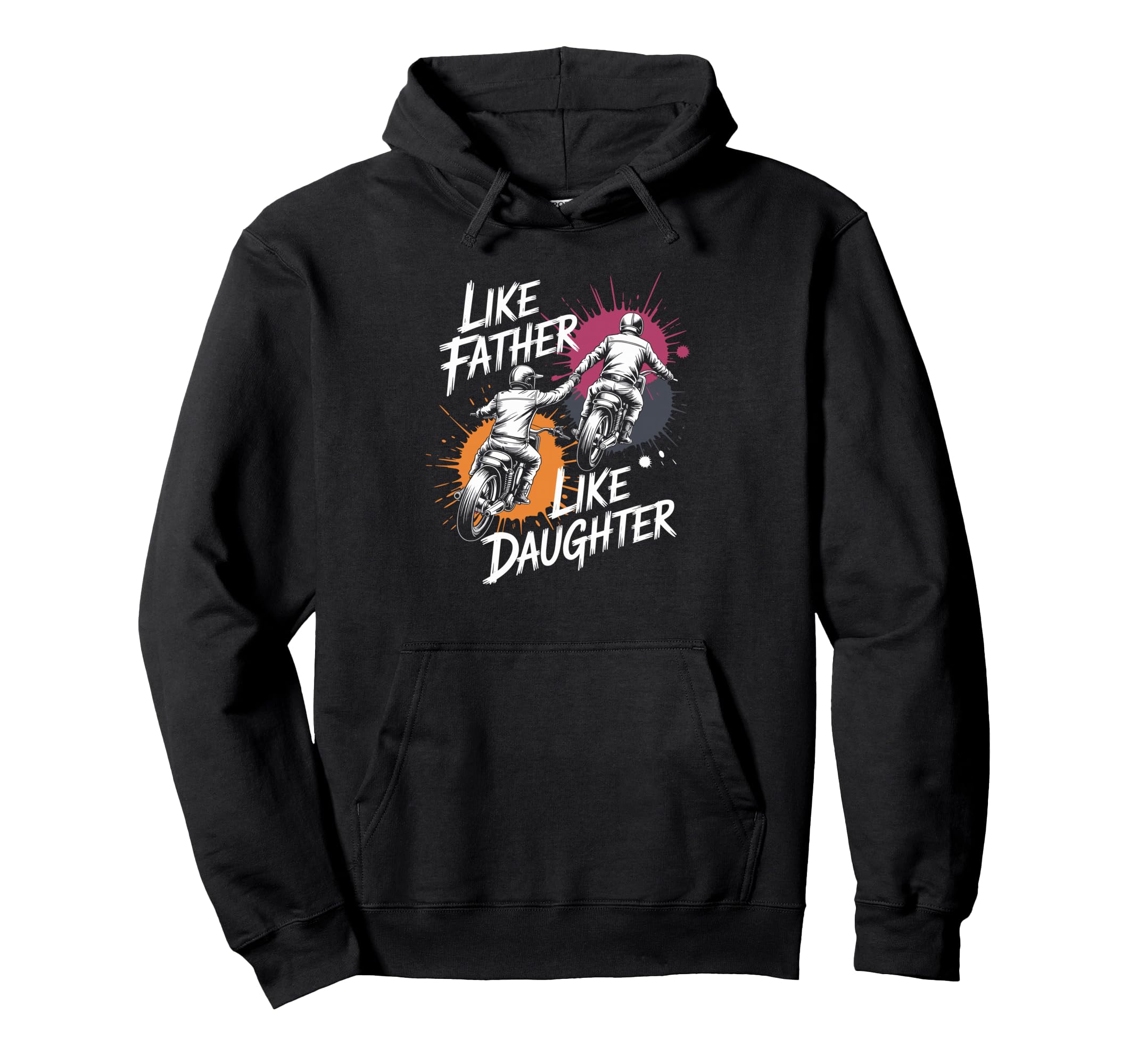 Like Father Like Daughter Enduro Hoodie - Minimalist Print Unisex - T-Shirt, Sweatshirt, Hoodie