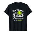 Softball Dad Pitcher Funny Distressed T-Shirt - Minimalist Print for Adults - T-Shirt, Sweatshirt, Hoodie