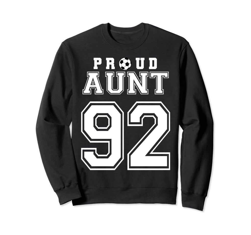 Number 92 Custom Proud Soccer Sweatshirt - Aesthetic Graphic for Adults - T-Shirt, Sweatshirt, Hoodie