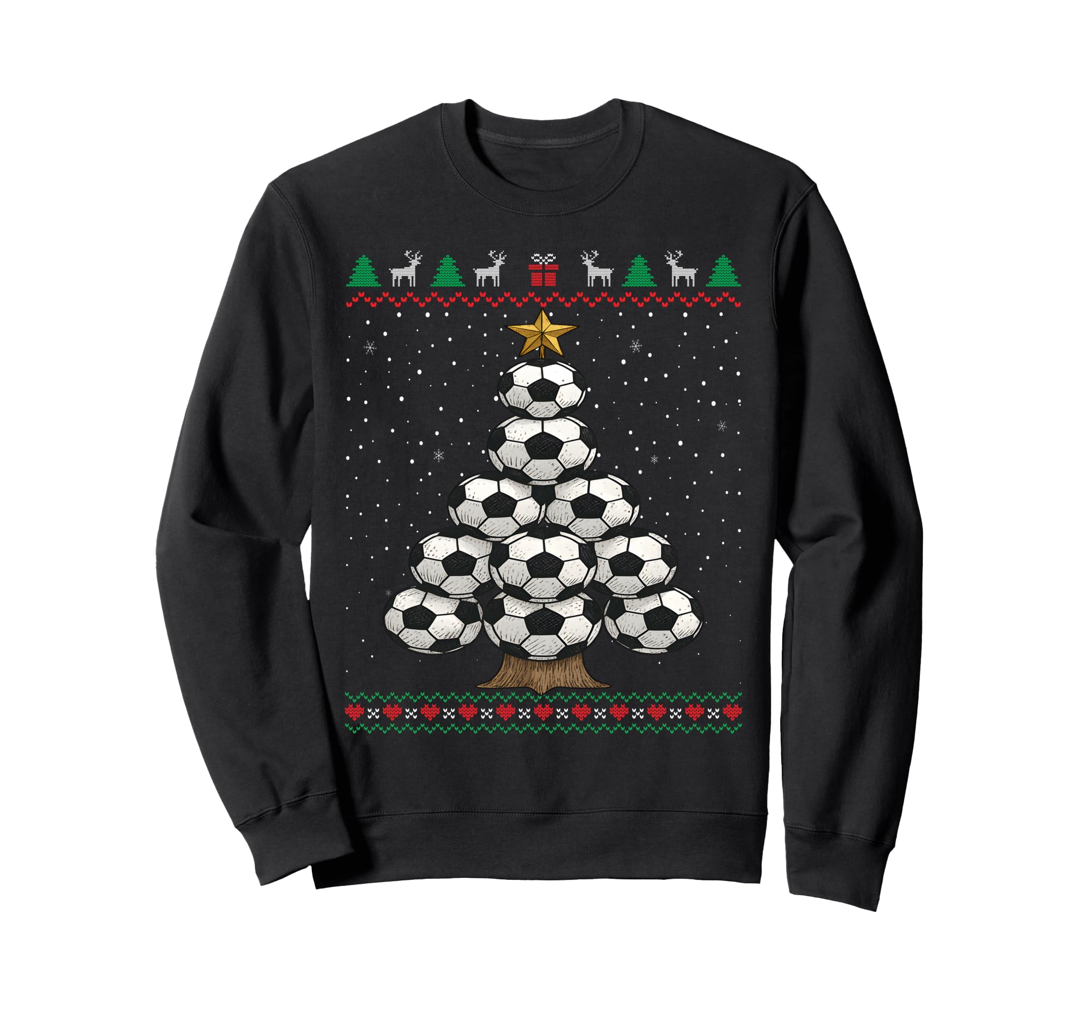 Soccer Tree Funny Ugly Sweatshirt - Fun Novelty Design Unisex - T-Shirt, Sweatshirt, Hoodie
