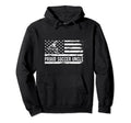 Proud Soccer Uncle Usa Flag Family Football Hoodie - Graphic Print Unisex - T-Shirt, Sweatshirt, Hoodie